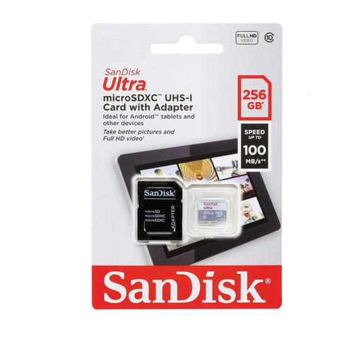 Memoria Sandisk Ultra Micro Sdxc 256Gb Uhs-I Clase 10 (Sdsqunr-256G-Gn6Ta) Memoria Sandisk Ultra Micro Sdxc 256Gb Uhs-I Clase 10 (Sdsqunr-256G-Gn6Ta)