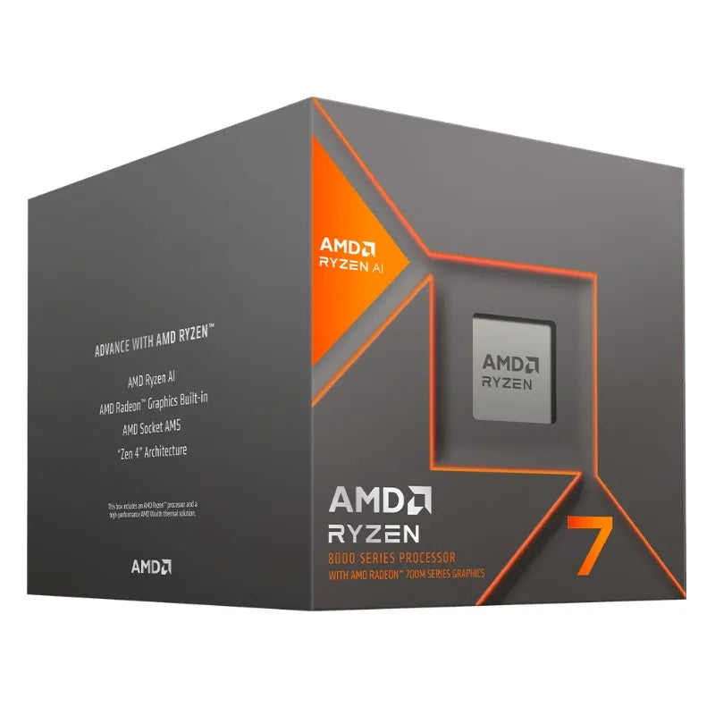Procesador Amd Ryzen 7 8700G Radeon Graphics Am5 4.2Ghz (100-100001236Sbx)