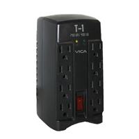 REGULADOR ELECTRONICO DE VOLTAJE VICA T1 750VA 400WATTS 8 NEMA 5-15R (4/4), 3 AÑOS DE GARANTIA