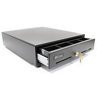 Cajon De Dinero Ec Line Junior Ec-G5100-Ii, Negro, Compartimentos 4 Billetes - 8 Monedas