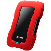 Disco Duro Externo Adata Hd330 1Tb Portatil 2.5 Usb 3.2 Windows Mac Linux Contragolpes Slim Color Rojo (Ahd330-1Tu31-Crd)