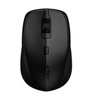 Mouse Acteck Optimize Trip Mi670 / Inalambrico / Dual / Receptor Usb - Bluetooth / Laser / 1600 Dpi / Negro / Ac-934121