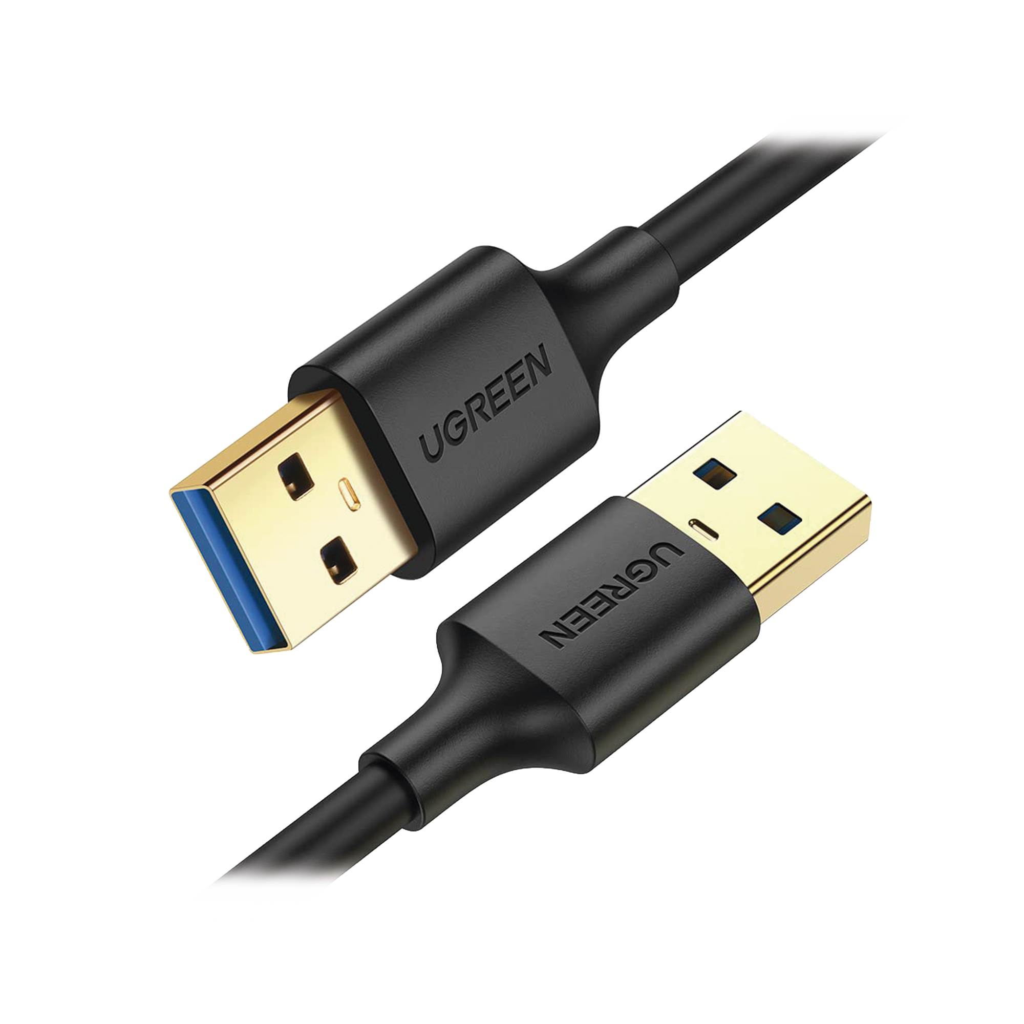 Cable USB-A 3.0 a USB-A 3.0 | 1 Metro | Macho a Macho | Conector Niquelado | Núcleo de Cobre Estañado | Blindaje Múltiple | Velocidad 5Gbps | No Requiere Controlador | Compatible con USB2.0 Y USB 1.1