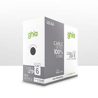 Bobina De Cable Utp Cat6 Ghia 100Cobre Gris 100M 23 Awg 328Ft Certificacion Ce / Rohs Bobina De Cable Utp Cat6 Ghia 100Cobre Gris 100M 23 Awg 328Ft Certificacion Ce / Rohs