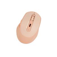 Mouse Inalambrico 1600 Dpi Optico Recargable Ergonomico Silencioso Perfect Choice Clix - Caqui