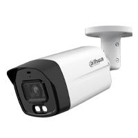 Camara Analoga Hd/Dahua /Hac-Hfw1809Tlm-A-Led /Bullet 4K Full Color/ 8 Megapixeles/ Lente De 2.8Mm/ 106 Grados De Apertura/ Microfono Integrado/ 40Mts De Iluminacion/ Super Adapt/ Wdr De 120 Db/ Ip67