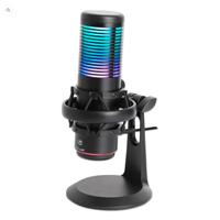 MICROFONO MANHATTAN, MICRÓFONO DE CONDENSADOR USB CON LED RGB Y CANCELACIÓN DE RUIDO MICROFONO MANHATTAN, MICRÓFONO DE CONDENSADOR USB CON LED RGB Y CANCELACIÓN DE RUIDO