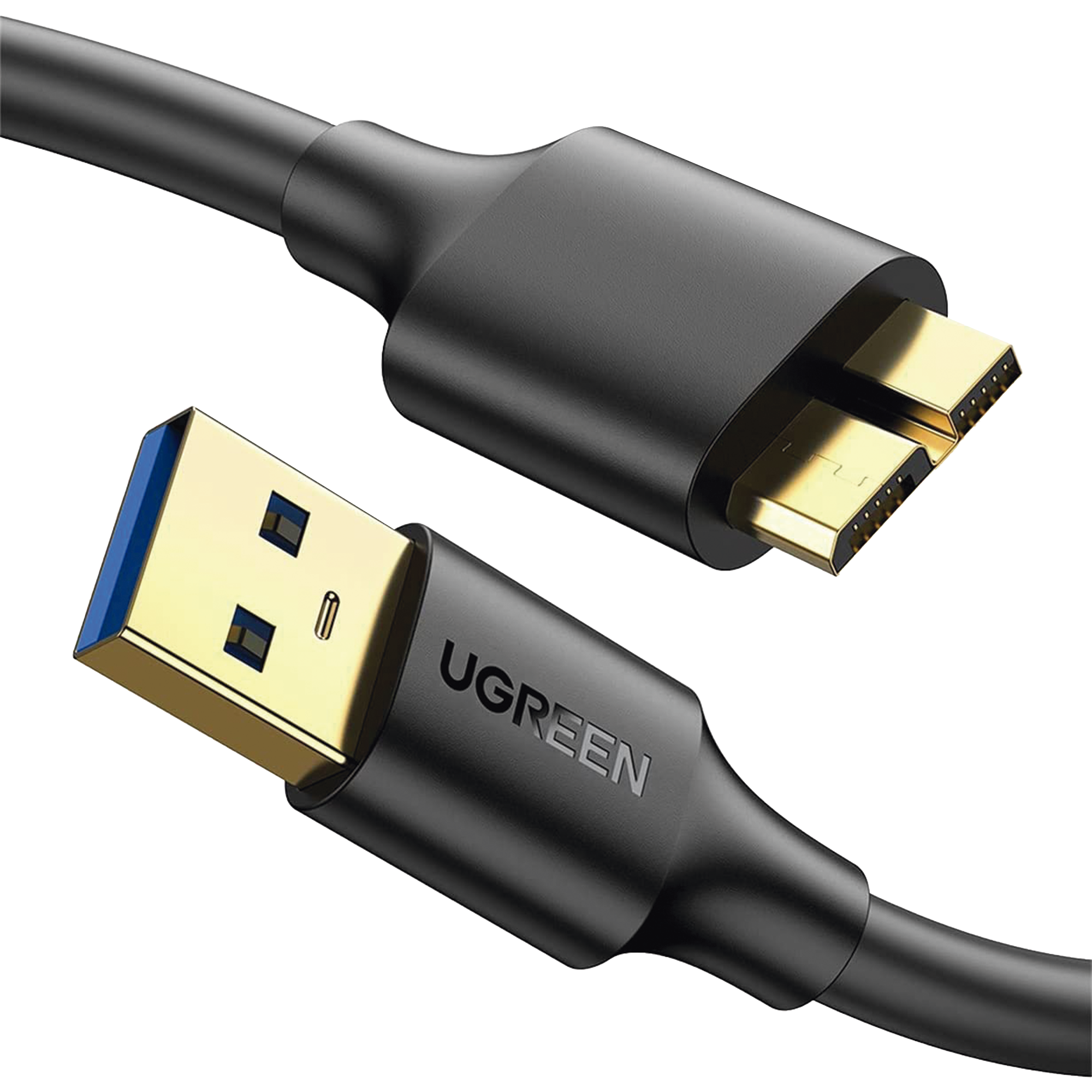 Cable Adaptador USB-A 3.0 a Micro USB 3.0 | 0.5 Metros | Carga y Sincronización de Datos | Velocidad de hasta 5 Gbps | Blindaje Interior Múltiple | Núcleo de Cobre Estañado de 22 AWG | Compatibilidad Universal.