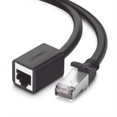 Cable de Extensión Cat6 RJ45 F/UTP | Macho a Hembra | 5 Metros (16.40 Pies) | Método de Conexión 568B | Velocidad de Transmisión 1000Mbps | Ancho de Banda del Canal 250MHz | Caja de Cobre | Negro