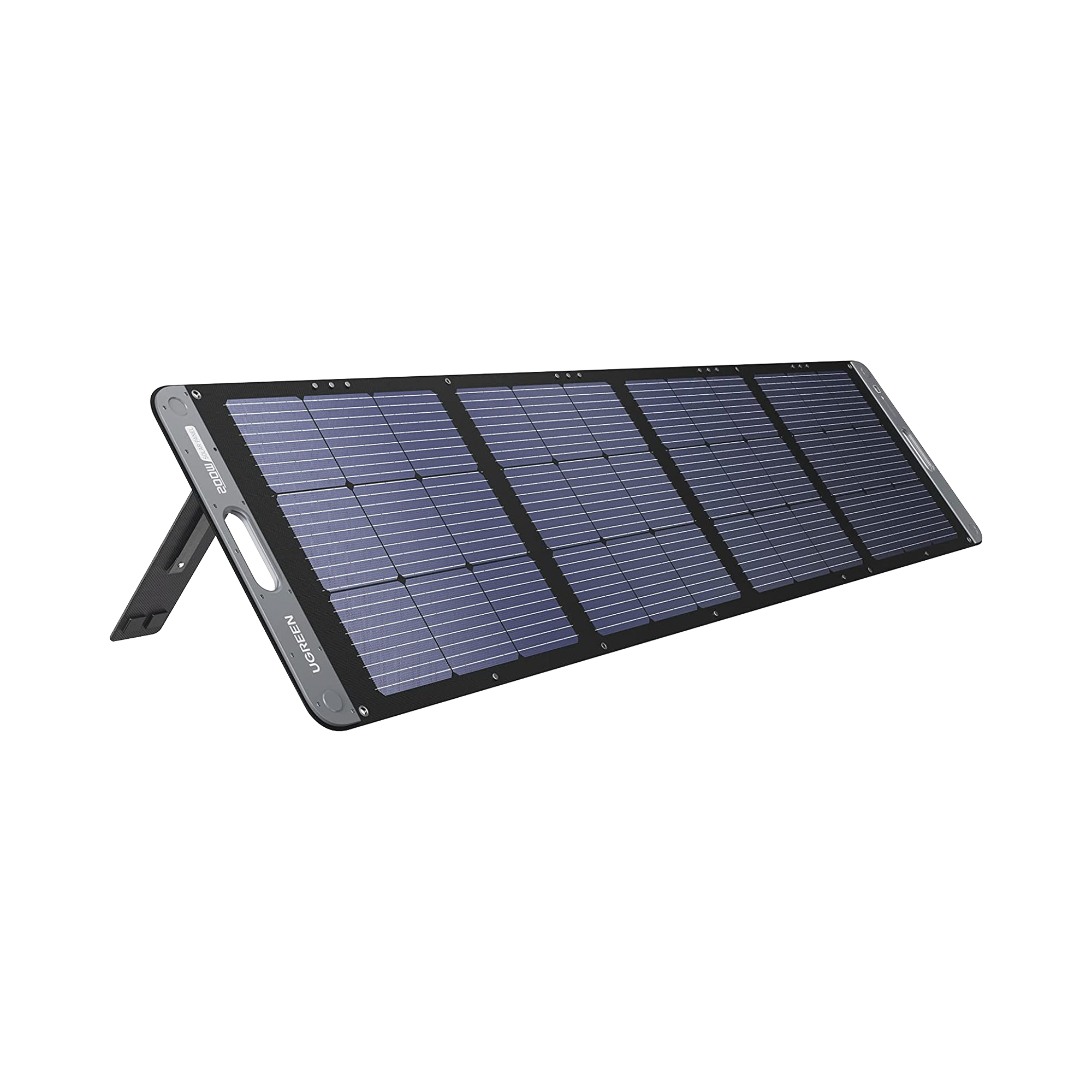 Panel Solar Plegable 200W | Recomendado para el Power Station Portable de 1200W UGREEN | Alta Eficiencia de Conversión | Alineación Inteligente de la Luz Solar | Resistente Al Agua y Duradero | Incluye Cable XT60 Macho a Macho 2m.