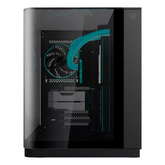 Gabinete Gamer Balam Rush Tank Expert Curve 6800 Atx Media Torre 3 Fan Panel Curvo Cristal Templado Usb-c Argb Negro Br-941570