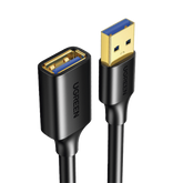 Cable Extensor USB 3.0 | 3 Metros | Macho-Hembra | 5 Gbps | Ultra Durabilidad | Núcleo de cobre estañado 28/22 AWG | Blindaje interior múltiple | Ideal para teclado, mouse , etc.