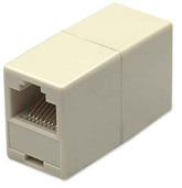 Cople RJ45 Hembra a Hembra Cat5e UTP Conector Extensor Ethernet Internet Alta Velocidad Red LAN