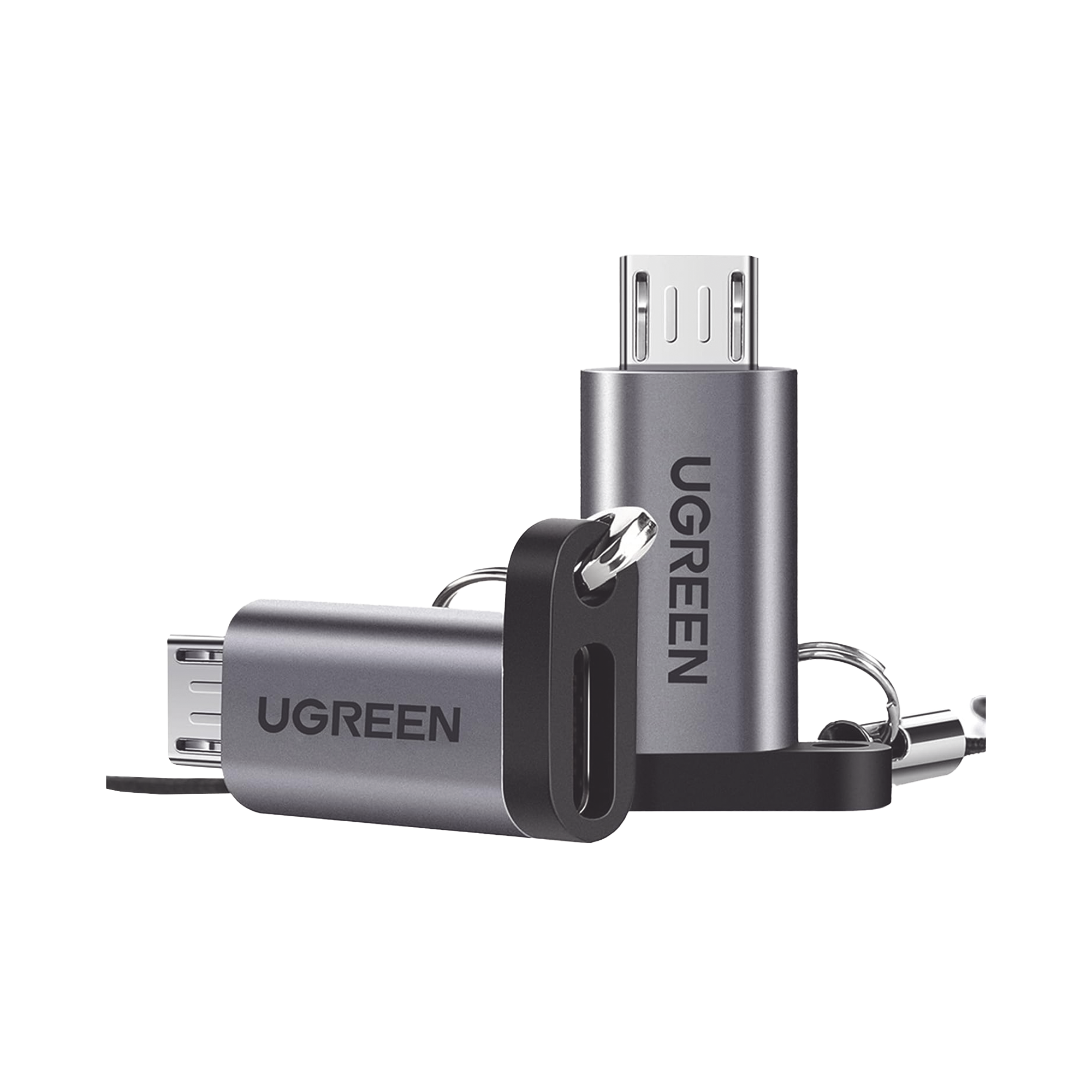 Adaptador USB-C 3.1 a Micro USB - Carga Rápida - FPC/QC2.0 - Sincronización de Datos - Velocidad de Transferencia de hasta 480Mbps - Incluye Cordón - Caja de Aluminio - Múltiples Protecciones - Amplia Compatibilidad.