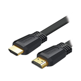 Cable HDMI 2.0 Plano de 5 Metros (16.40 Pies) | 4K@60Hz | HDR | 3D | HEC (Canal Ethernet HDMI) | ARC (Canal de Retorno de Audio) | Color Profundo de 48 Bits | Audio de 32 Canales | HDCP | Audio Dolby True HD 7.1 | 18 Gbps | EstaÑado y Triple Blindaje | A