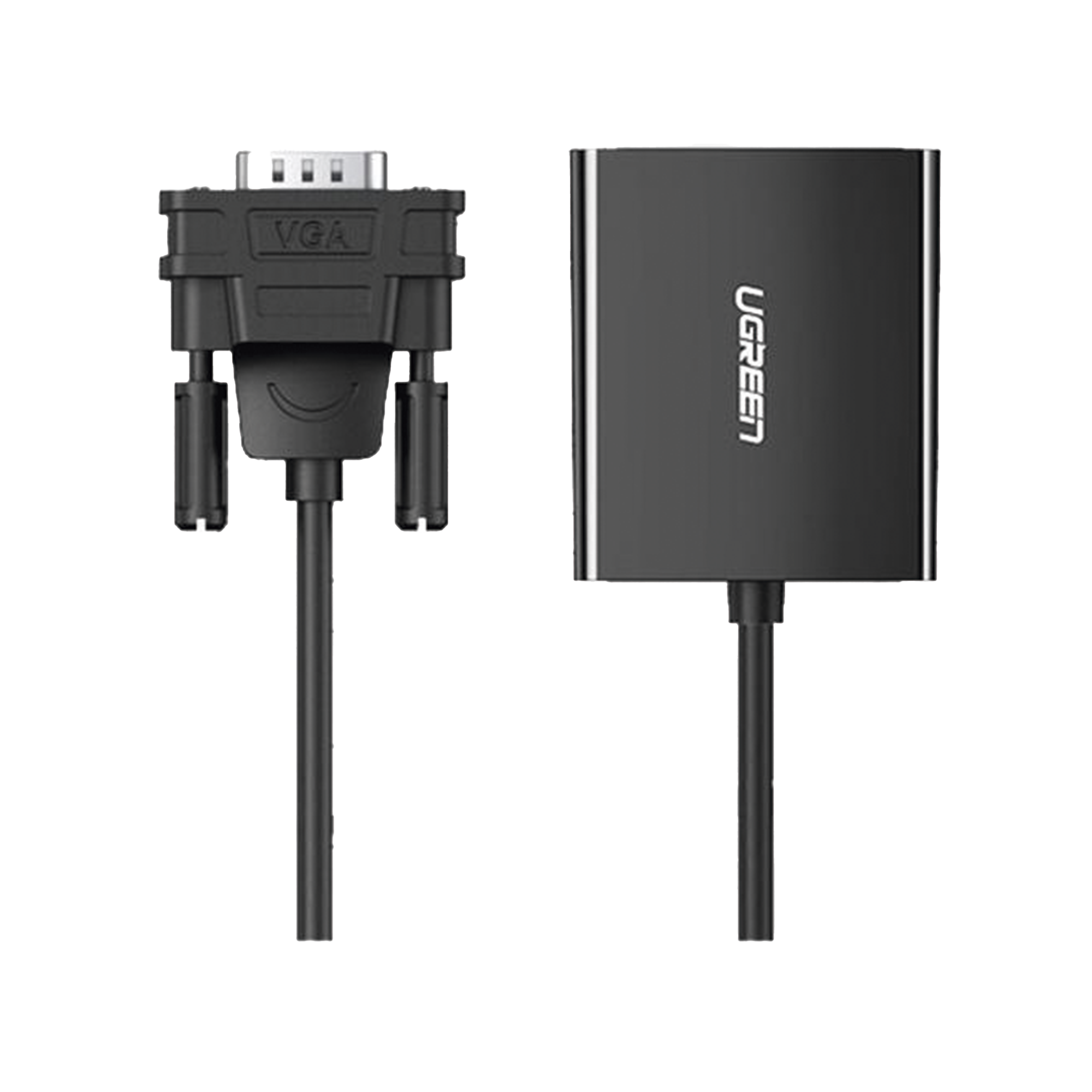 VGA Macho | Salida: HDMI Hembra | Resolución de 1080P@60Hz | Puerto Estéreo de 3.5 mm | Plug and Play, Sin Controlador | Longitud del Cable 15 cm (5.91 Pulgadas). | Incluye Cable de Alimentación USB | Incluye Cable de Audio de 3.5mm.
