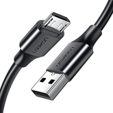 Cable USB-A a Micro USB - 2 Metros (6.56 Pies) - Tecnología de Carga Rápida Qualcomm | QC 3.0/2.0 - Recarga hasta 18W - Transmisión de Datos hasta 480Mbps - Tecnología de Carga Segura - Hasta 5,000 Flexiones - ABS y PVC de Alta Duración