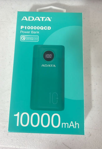 Cargador Portatil Dig Adata P10000Qcd Tipo C Verde (Ap10000Qcd-Dgt-Cgn Cargador Portatil Dig Adata P10000Qcd Tipo C Verde (Ap10000Qcd-Dgt-Cgn