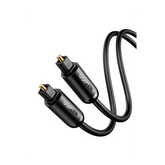 Cable Óptico Toslink (S/PDIF) de Alta Calidad para Audio Digital | 3 Metros (9.84 Pies) | Tapa de Protección | Dolby 7.1 Canales | Diseño Durable | Plug & Play | Color Negro