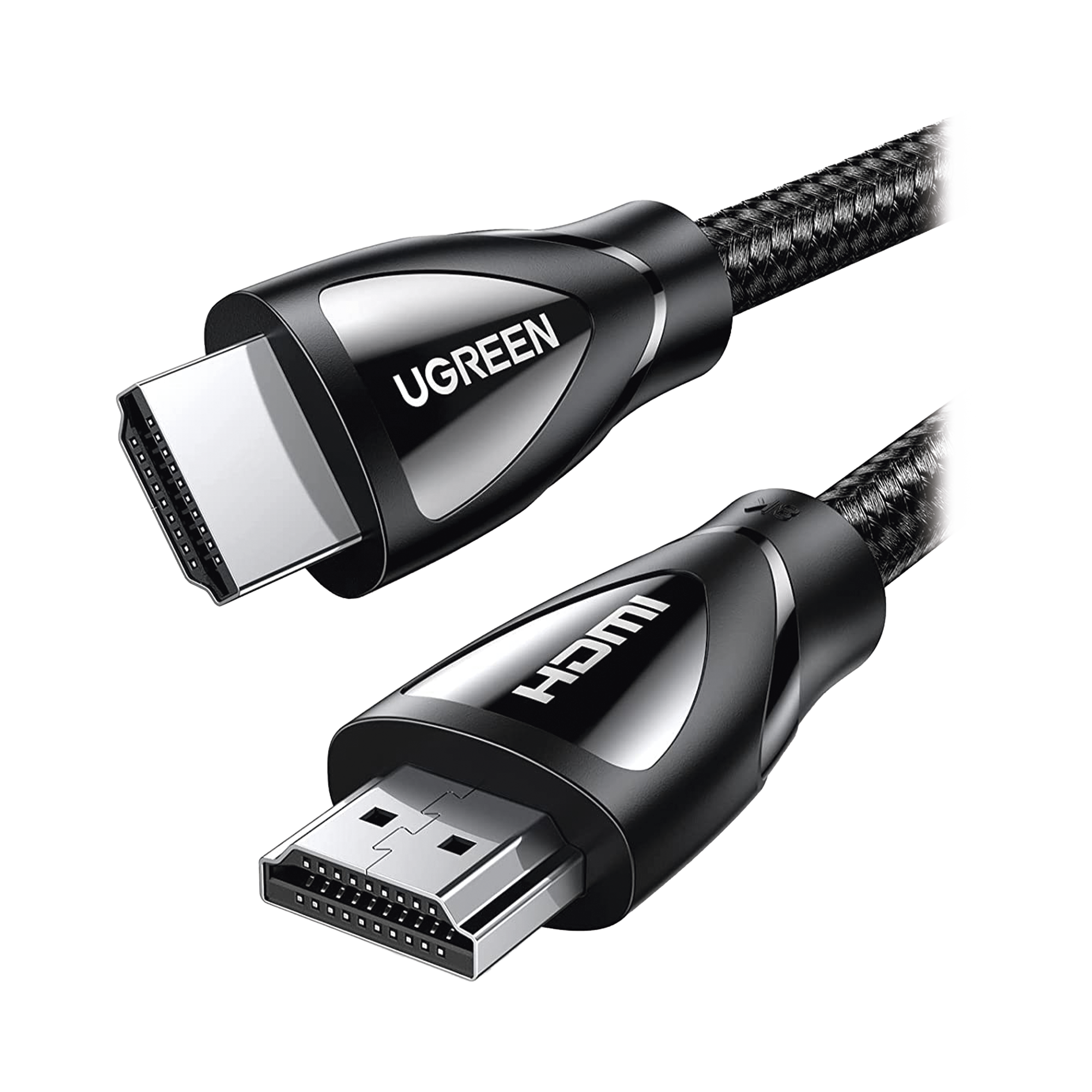 Cable HDMI 2.1 de Nylon Trenzado | 1 Metro (3.28 Pies) | 8K@60Hz/4K@120Hz | eARC (Canal de Retorno de Audio) | HDR10+ | VVR | HEC (Canal Ethernet HDMI) | ALLM | 3D | Dolby Atmos | Dolby Vision | 48 Gbps | Mayor Duración.