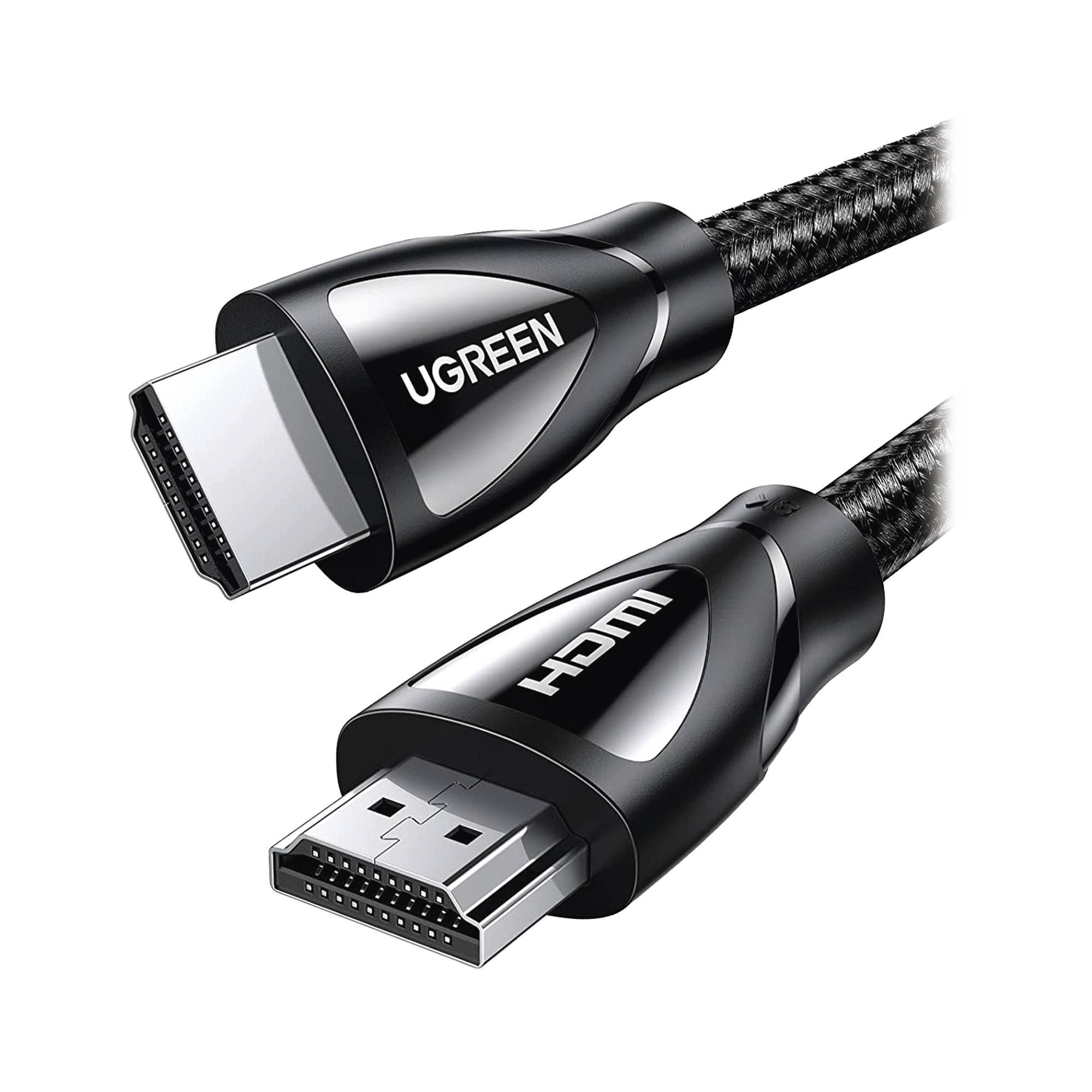 Cable HDMI 2.1 de Nylon Trenzado | 5 Metros (16.40 Pies) | 8K@60Hz/4K@120Hz | eARC (Canal de Retorno de Audio) | HDR10+ | VVR | HEC (Canal Ethernet HDMI) | ALLM | 3D | Dolby Atmos | Dolby Vision | 48 Gbps | Mayor Duración