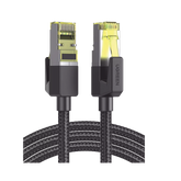 Cable Ethernet Cat7 CLASS F/FTP Redondo con Malla de Nylon 1 Metro (3.28 Pies)