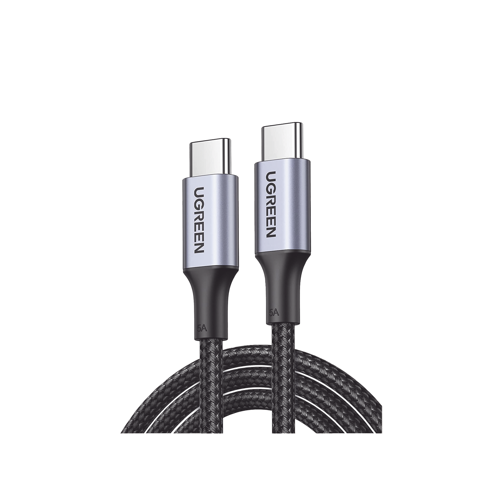 Cable USB-C a USB-C - 3 Metros - Carga Rápida de hasta 100W - Transferencia de datos 480 Mbps - PD3.0 - QC4.0/3.0/2.0 - FPC - AFC - Protección Integrada- Caja de Aluminio - Nylon Trenzado - Amplia Compatibilidad - Color Negro.
