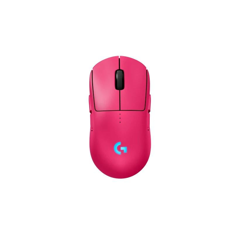 Mouse Logitech G Pro 2 Ligthspeed 44000Dpi 888Ips Magenta (910-007308)