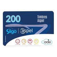 Aspel 200 Timbres (Para Facture, Caja, Sae O Noi) (Electrónico)