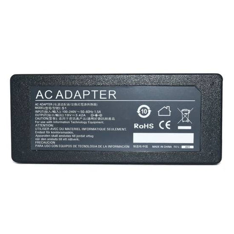 Cargador / Adaptador para Laptop AC-Toshiba GENERICO de 65W 19V-3.42A (5.5*2.5) Cargador / Adaptador para Laptop AC-Toshiba GENERICO de 65W 19V-3.42A (5.5*2.5)