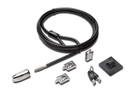 Cable de Bloqueo Kensington para Computadora de Escritorio - 2.44m Cable - Negro - Acero al carbono K64424WW Cable de Bloqueo Kensington para Computadora de Escritorio - 2.44m Cable - Negro - Acero al carbono K64424WW