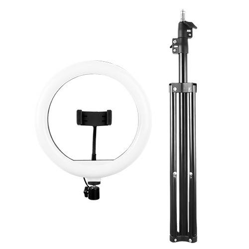 Aro de Luz LED 10 Pulgadas Perfect Choice Lumeria PC-120407 - Base Expandible y Tripié para Streaming - Iluminación Profesional