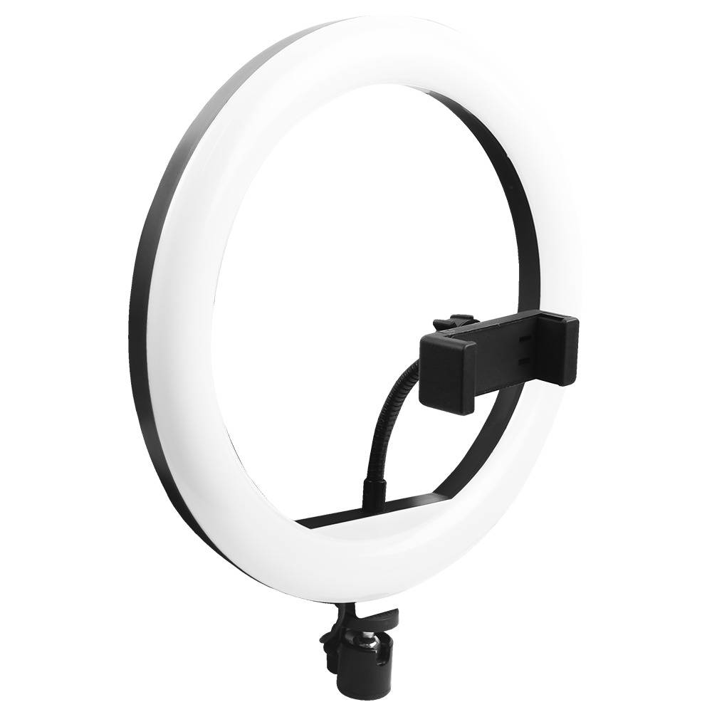 Aro de Luz LED 10 Pulgadas Perfect Choice Lumeria PC-120407 - Base Expandible y Tripié para Streaming - Iluminación Profesional
