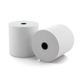 Rollo De Papel Nextep Térmico Ne-529 80X70 Mm C/5 Piezas Gramaje 55 Y Largo 55M +5% Impresión Color Negro