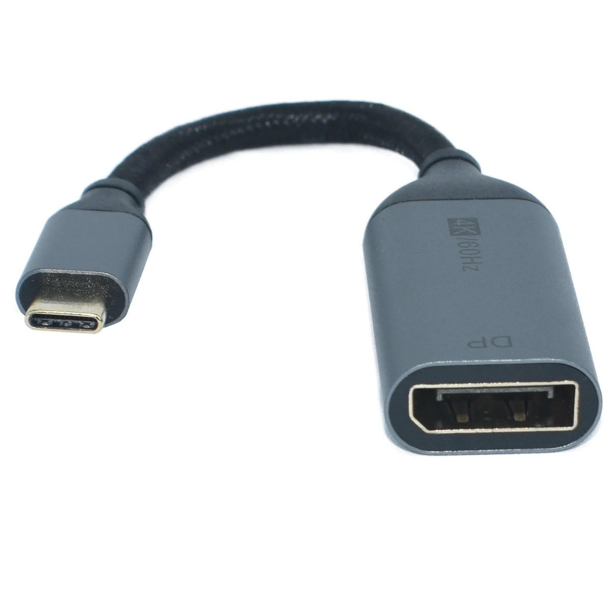 Adaptador Tipo C a DisplayPort Ovaltech OVC-DP con Resolución 4K a 30Hz Video Ultra Alta Definición Conexión Instantánea