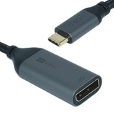 Adaptador Tipo C a DisplayPort Ovaltech OVC-DP con Resolución 4K a 30Hz Video Ultra Alta Definición Conexión Instantánea
