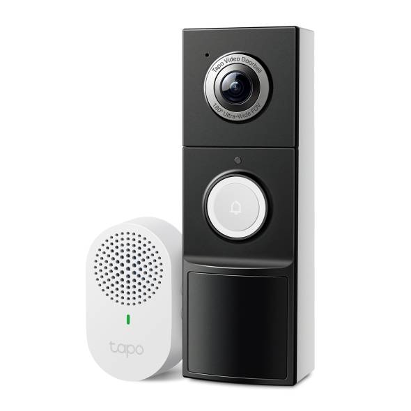 Cámara con Timbre y Video TP-LINK Tapo D235 - Resolución de Alta Definición con Batería - Control Total de Accesos - Protección Inteligente