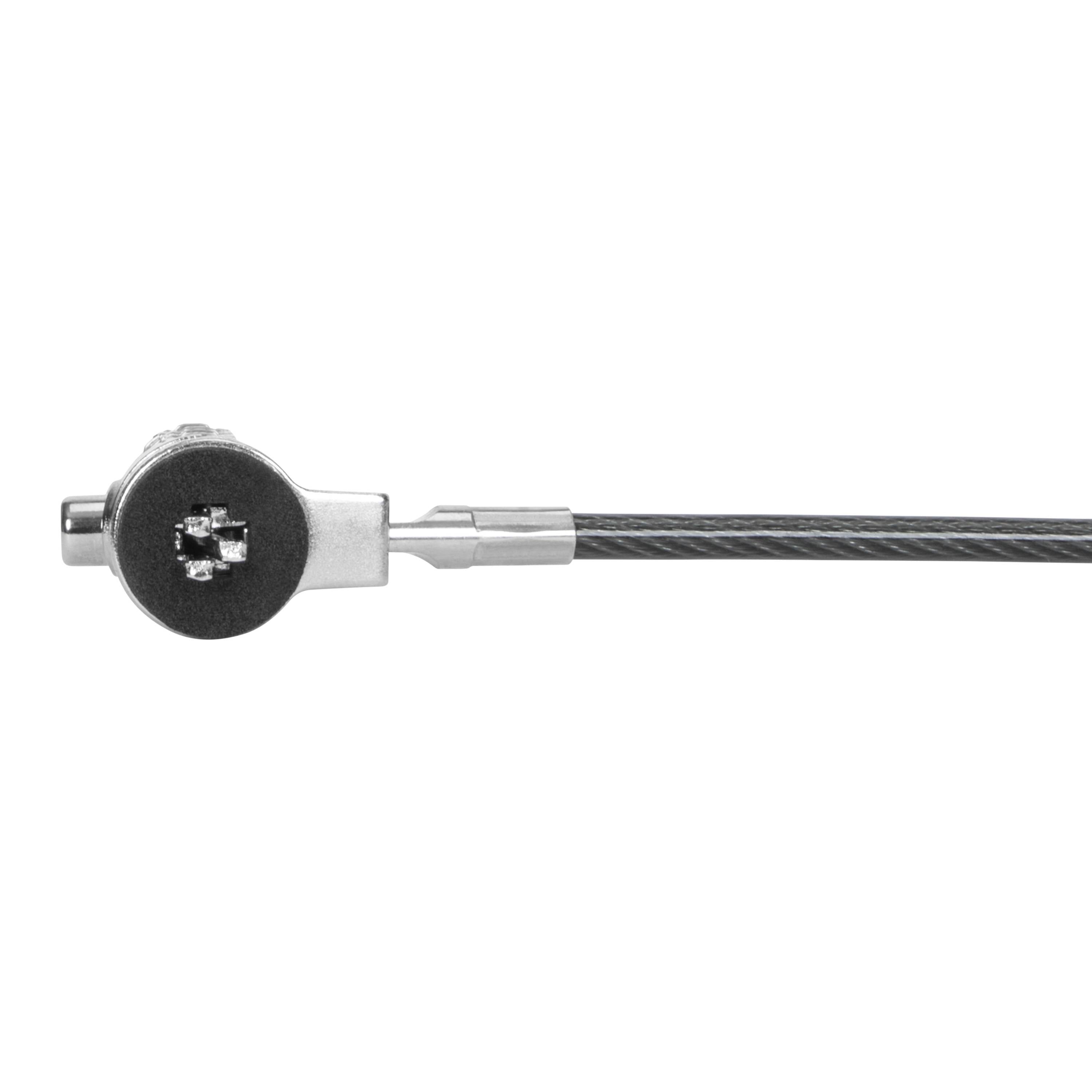 Candado de Seguridad TARGUS ASP61LA - Cable de Acero de 1.5m con Combinación - Protección Antirrobo para Laptops - Máxima Seguridad