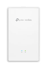 Access Point GPON Wi-Fi 6 TP-LINK EAP625GP-Wall - Cobertura AX1800 para Montaje en Pared con 2 Puertos Gigabit - Red Estética y Veloz - Diseño Elegante