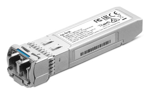 Adaptador Tp-Link  Transceptor Lc10G-Lr Sfp+/Sm5110-Lr (TL-SM5110-LR) Adaptador Tp-Link  Transceptor Lc10G-Lr Sfp+/Sm5110-Lr (TL-SM5110-LR)