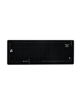 Alfombrilla para ratón MOUSEPAD XXL 30X90CM 4MM NA-0961 Cojín de ratón para Juegos Negro, Negro / Blanco
