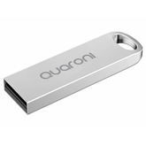 Memoria USB Quaroni 128GB | Cuerpo de Metal Elegante | Compatible con Android Windows y Mac | Máxima Capacidad de Guarda