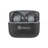Audifonos Earbud Getttech Bluetooth Negro Gue-T8Pbl-Bg Mx