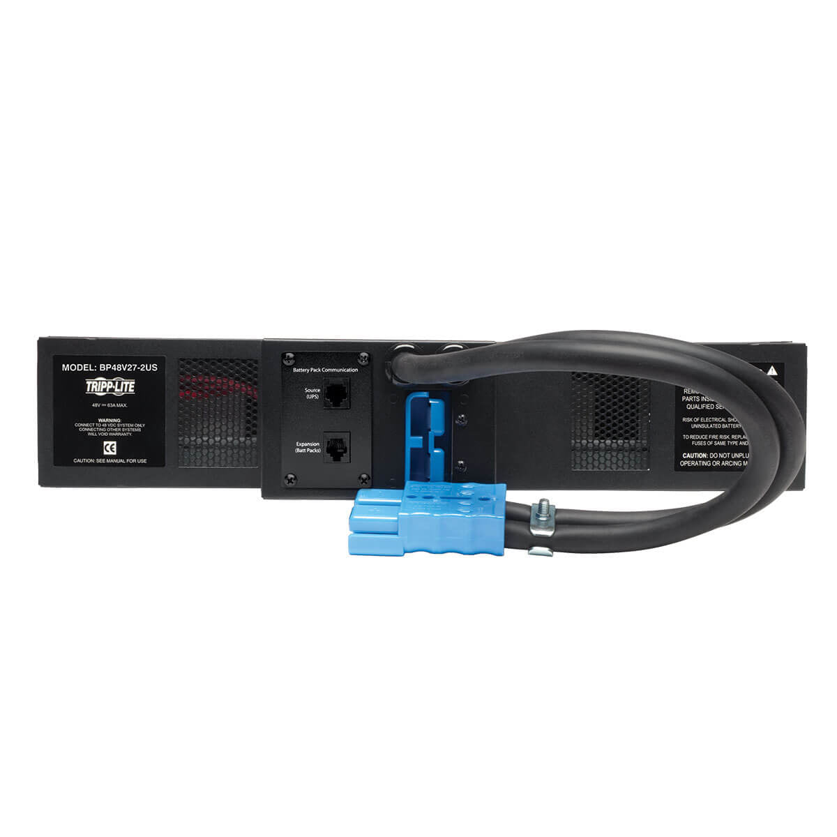 Módulo de Baterías Externas TRIPP-LITE 48V 2U - Formato Rack o Torre (BP48V27-2US) - Extiende la Autonomía de tu UPS - Alta Resistencia