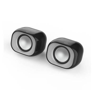 Bocinas HP DHS-2111 BOCINA 2.0 MULTIMEDIA HP Rated power: 2x 3W Conexión: 3.5 mm jack (audio) - USB (power) / Power supply: USB (5V)