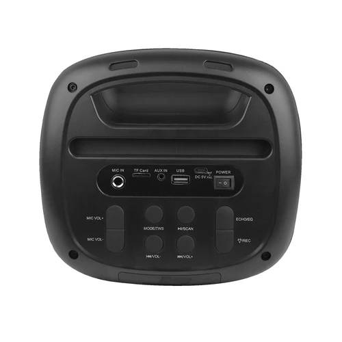 Mini Bafle Dual 5 Pulgadas Perfect Choice Miniglow PC-112716 - Función TWS, Luz RGB y Micrófono - Diversión Garantizada