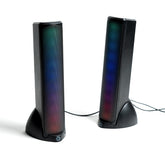 Bocinas Inalámbricas Gamer VORTRED Aura - Sonido HQ con Conexión Bluetooth y Luz RGB - Ambientación Perfecta de Escritorio - Audio Potente