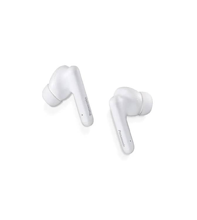 Audífonos Panasonic Bluetooth In-Ear Blancos - 26 Horas de Uso Continuo con Bajo XBS - Control Táctil Avanzado - Elegancia Pura