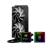 Enfriamiento Liquido Balam Rush Cryo Prism 240 Black Negro