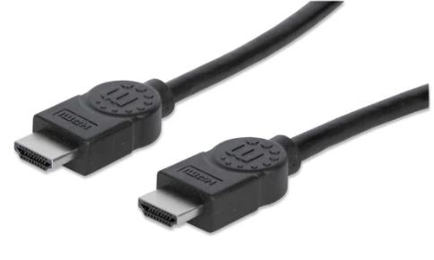 Cable HDMI Macho-Macho de 1m; ARC - 3D, 4K 30Hz Blindado color Negro - 308816